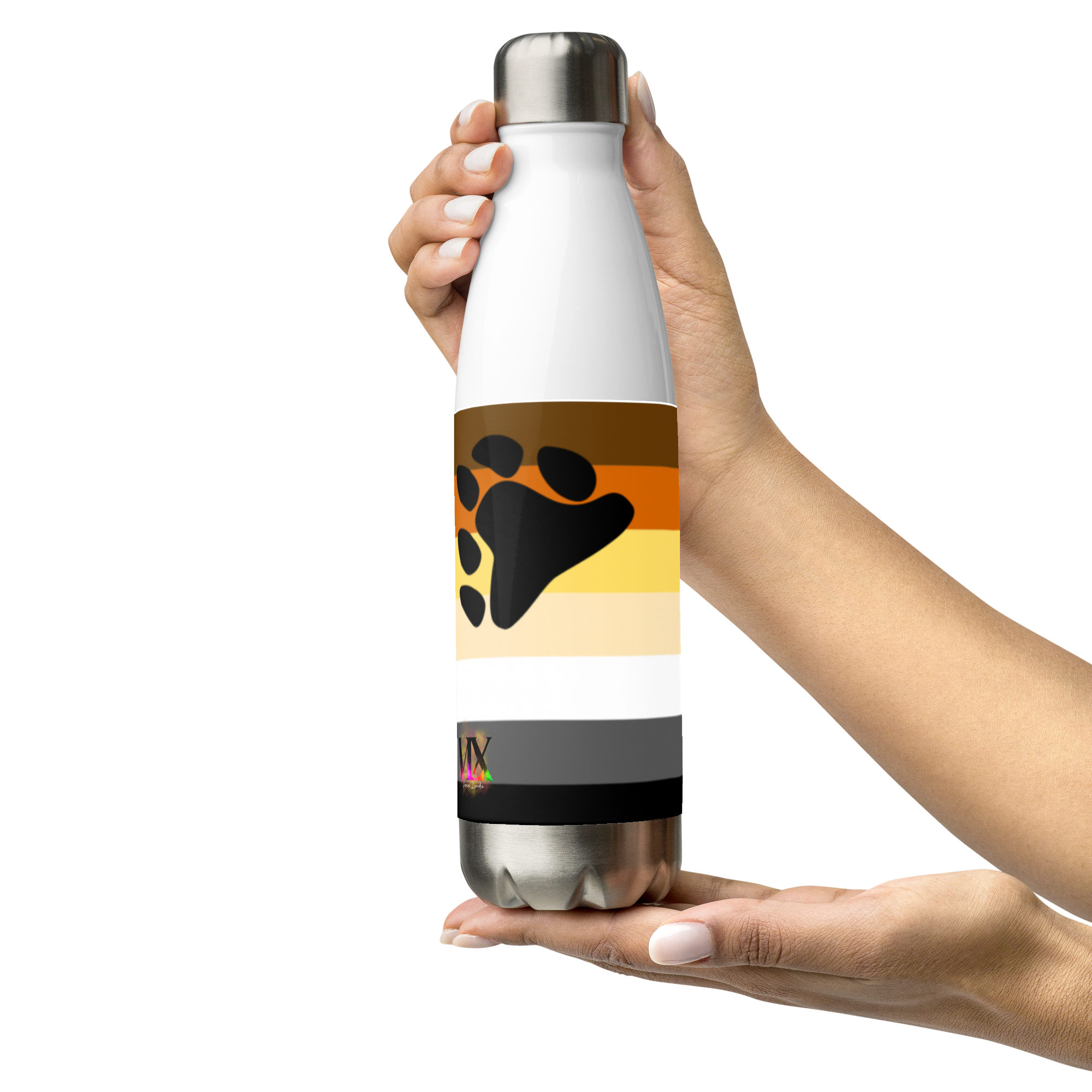 Botella de agua de acero inoxidable Orgullo del oso