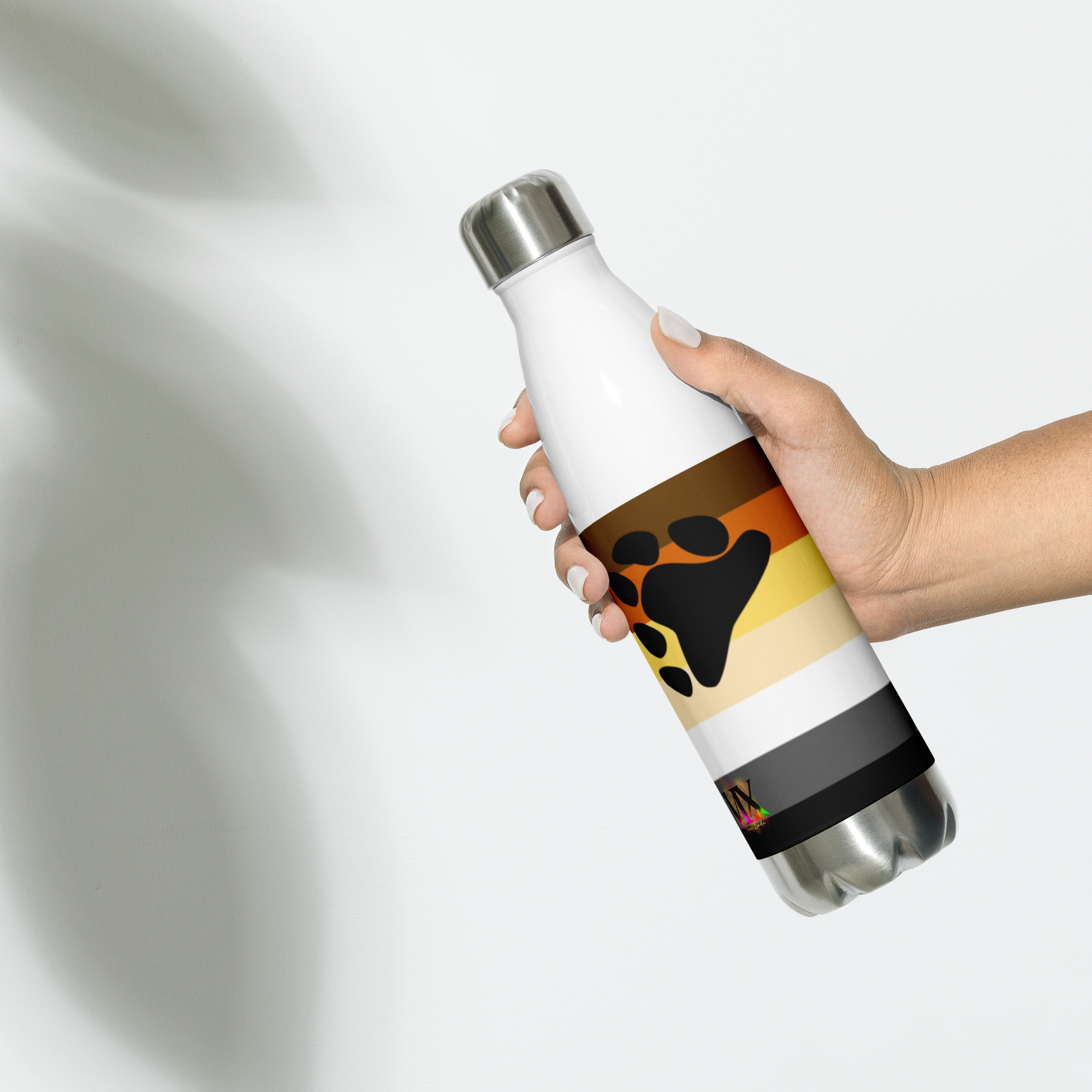 Botella de agua de acero inoxidable Orgullo del oso