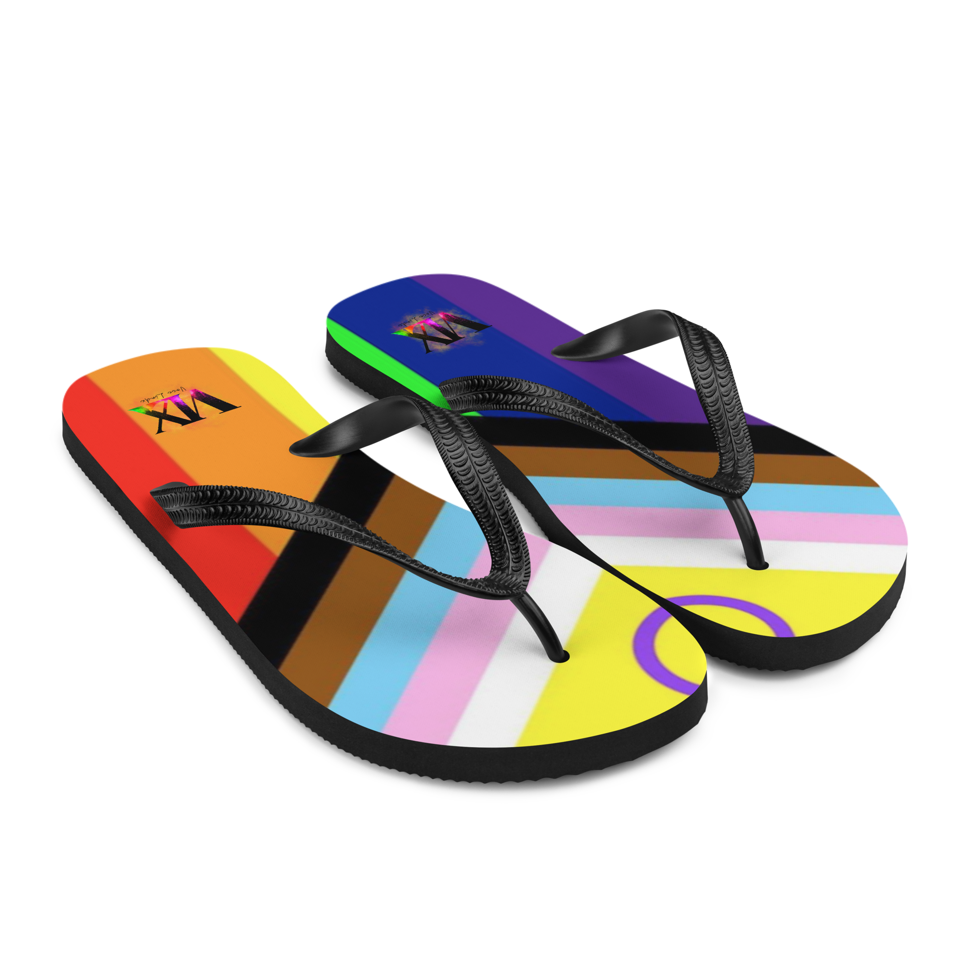 Chanclas Orgullo Intersexual-Inclusivo