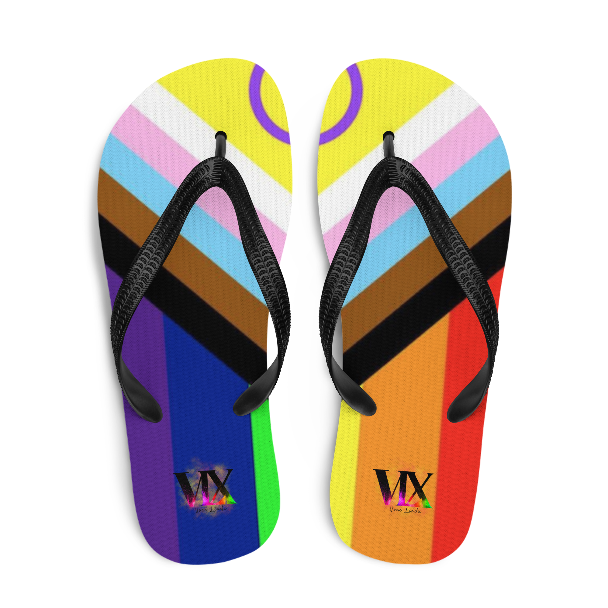 Chanclas Orgullo Intersexual-Inclusivo