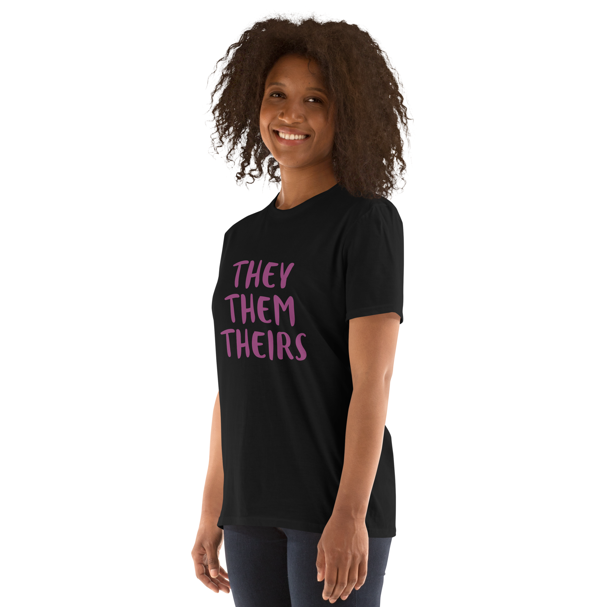 Camiseta de manga corta Ellos ellos suyos