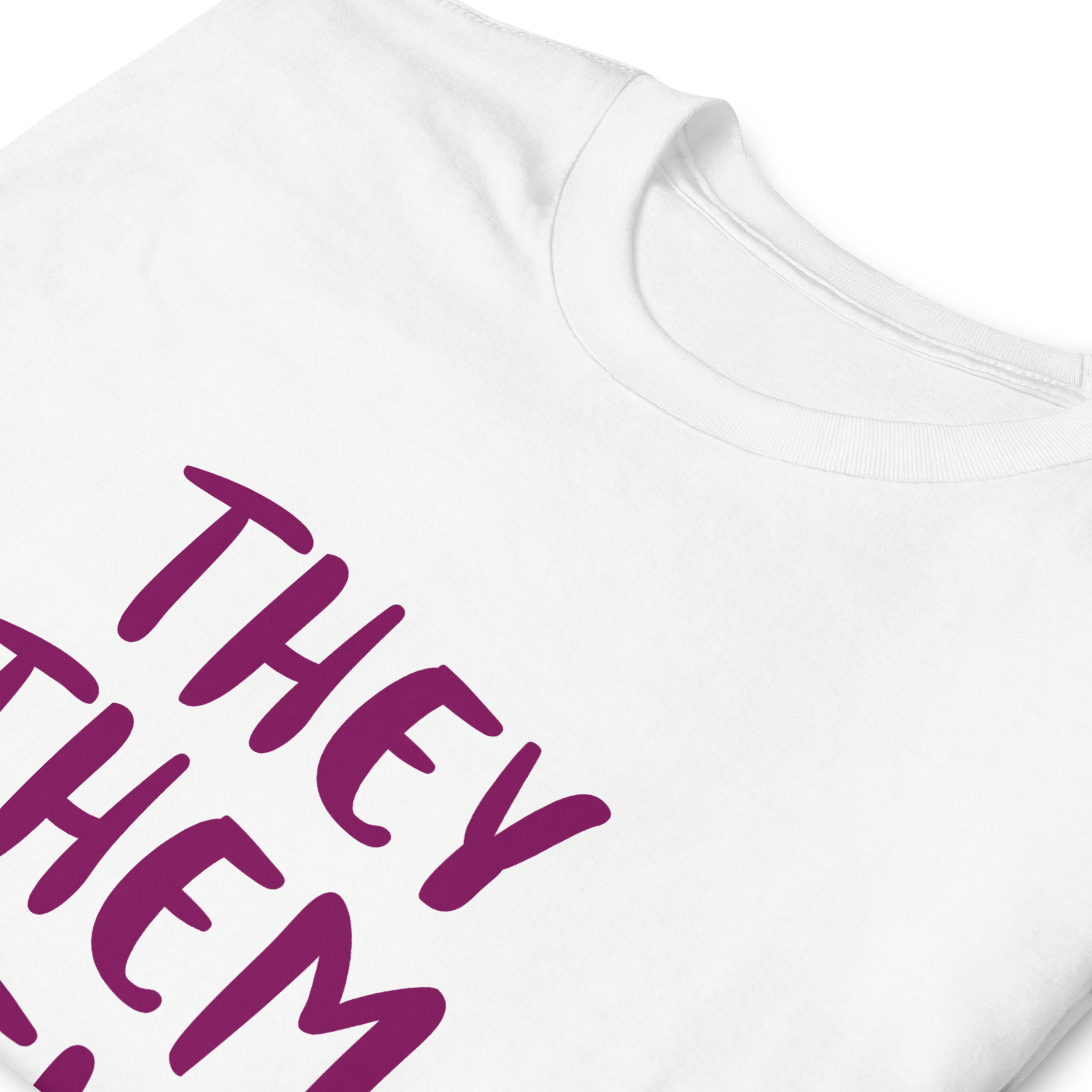 Camiseta de manga corta Ellos ellos suyos
