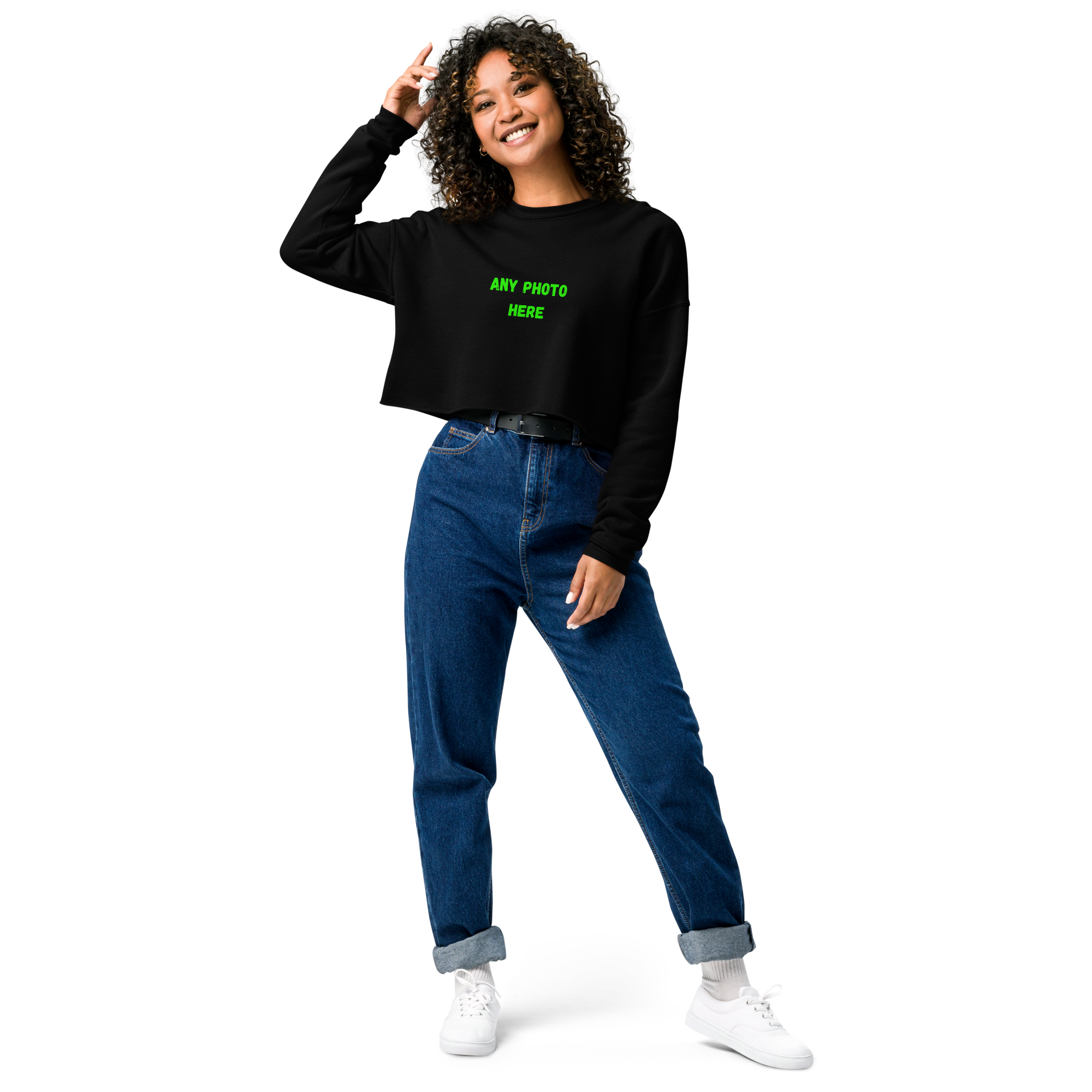 Sudadera Corta Sube tu diseño