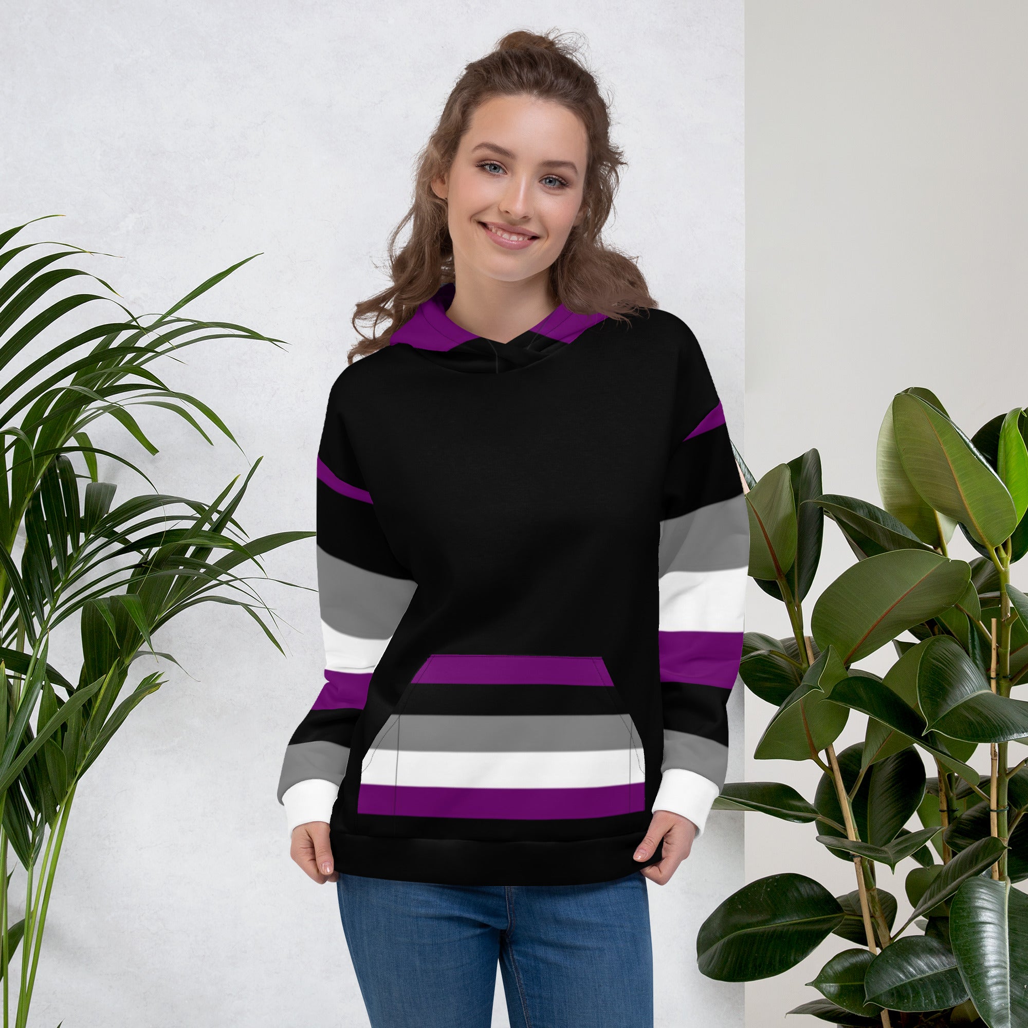 Asexual Pride Flag Hoodie – Comfortable, Empowering & Authentic Style