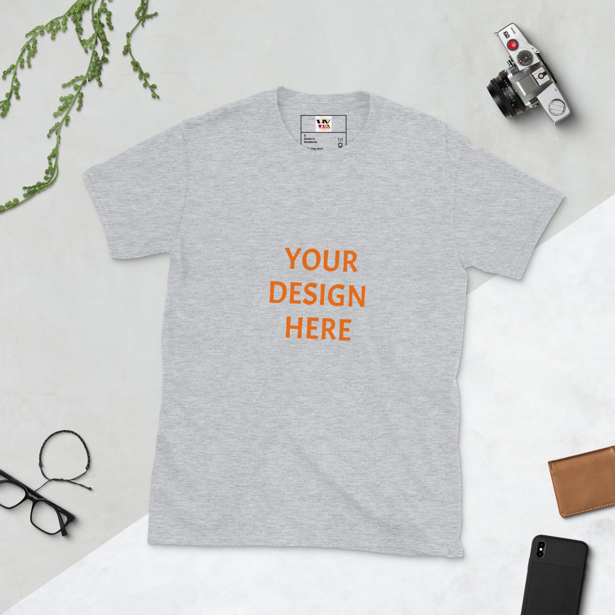 Camiseta de manga corta para todos los géneros Crea tu propio diseño
