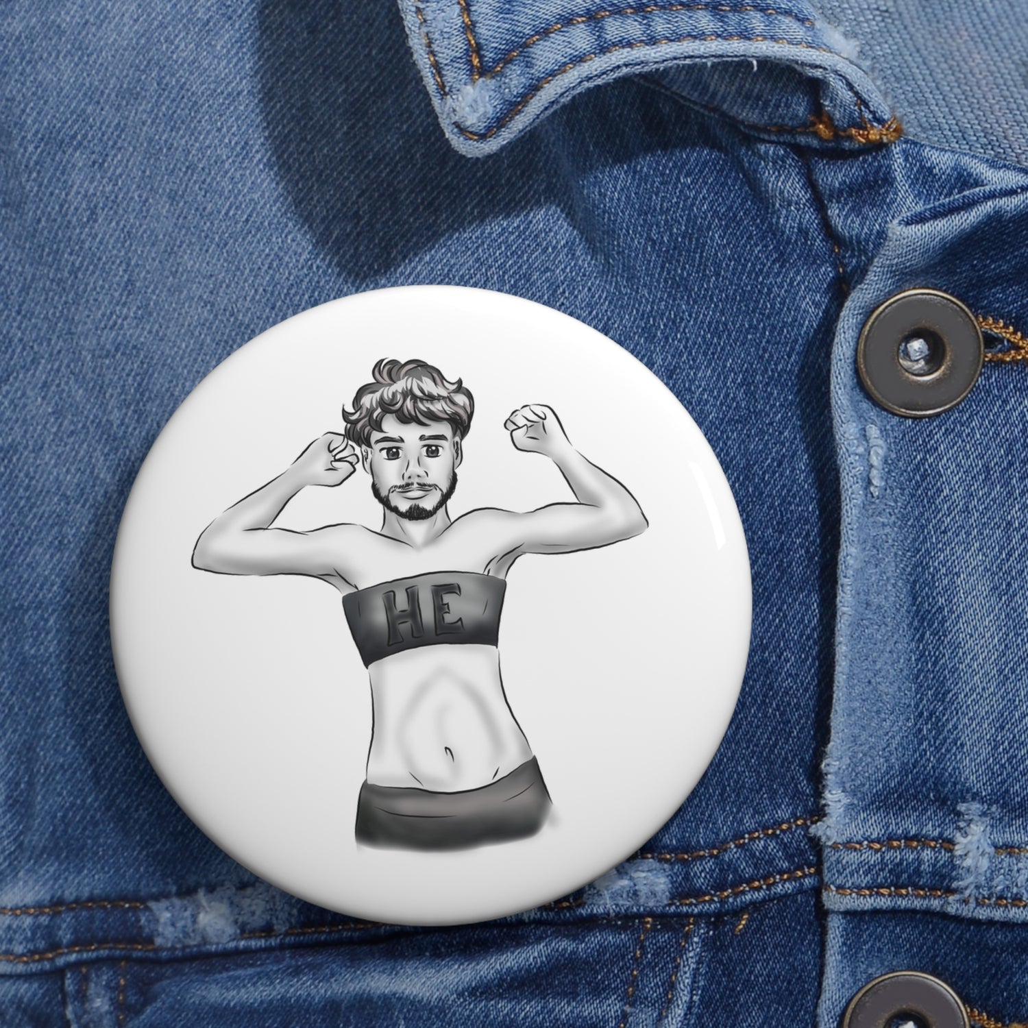Botones de pin personalizados