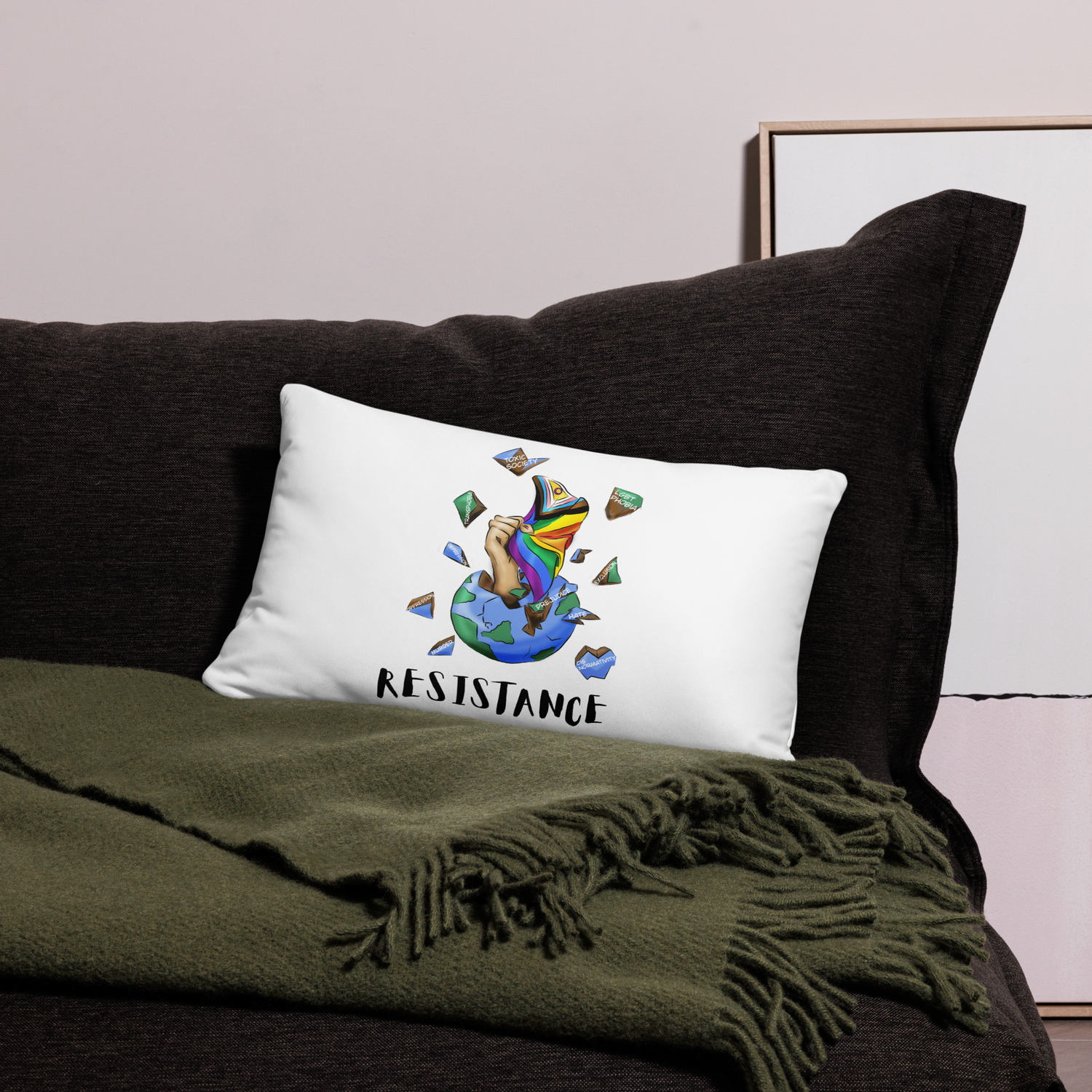 Planeta Resistencia Almohada Básica