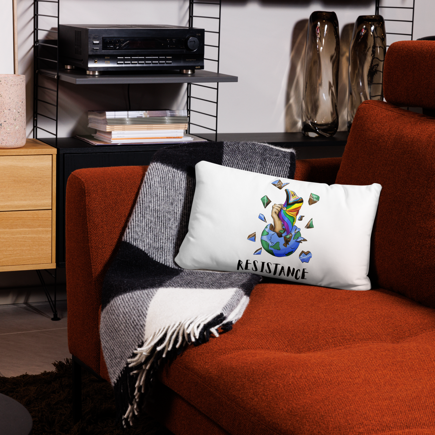Planeta Resistencia Almohada Básica