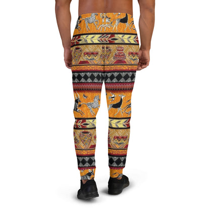 VOCE LINDX African Animals Joggers – 100 % Polyester Sublimation Print – Inclusive &amp; Durable Lounge Pants