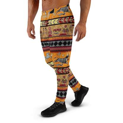 VOCE LINDX African Animals Joggers – 100 % Polyester Sublimation Print – Inclusive &amp; Durable Lounge Pants