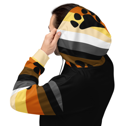 Bear Brotherhood Pride Hoodie – Inclusive LGBTQ+ Flag Design | Cosy and Durable