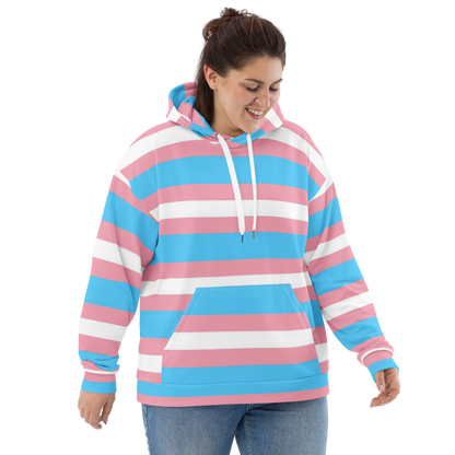 Transgender Planet Hoodie – “Resistance” Print | Inclusive Pride Streetwear