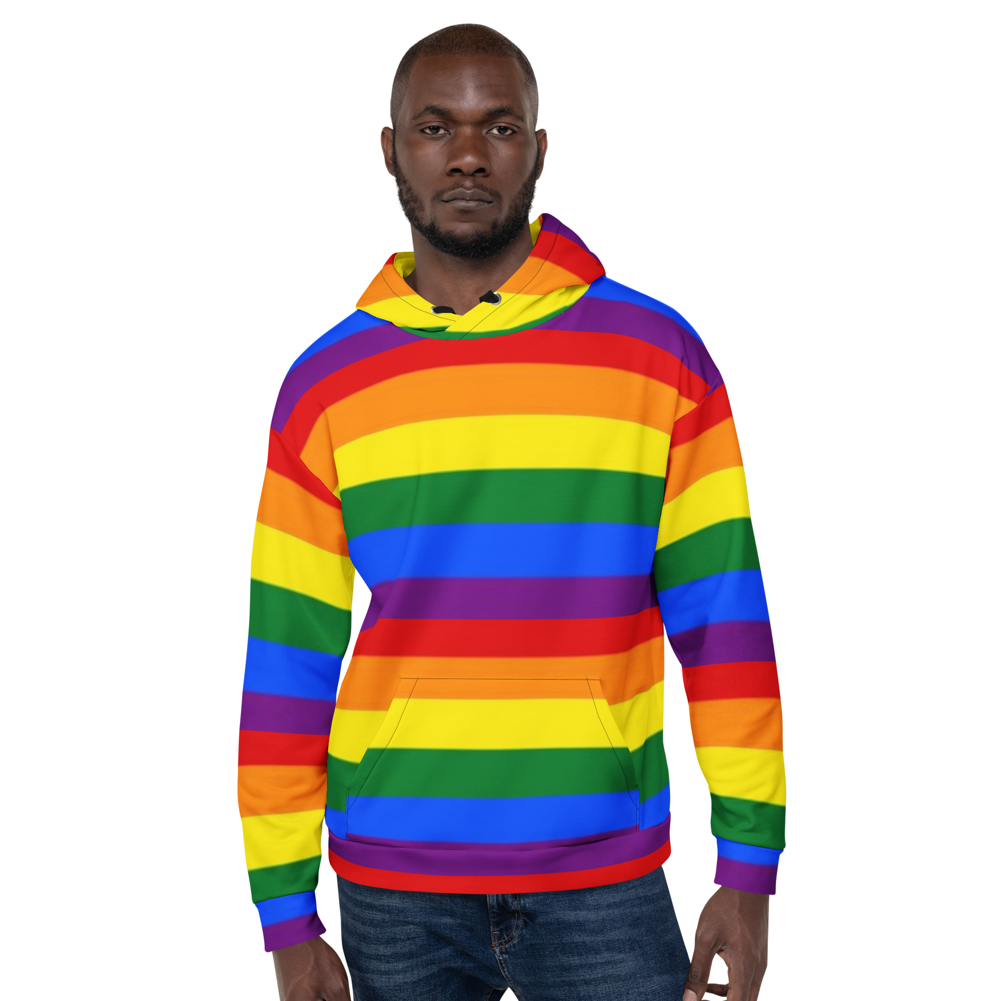 LGBTQ+ Rainbow Pride Flag Hoodie – Colourful, Inclusive &amp; Comfortable Statement Wear