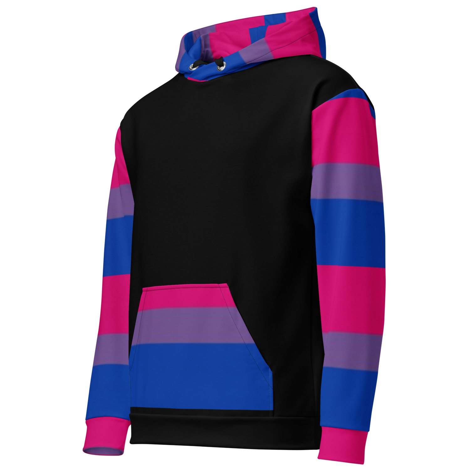 Sudadera con capucha Bandera del Orgullo Bisexual