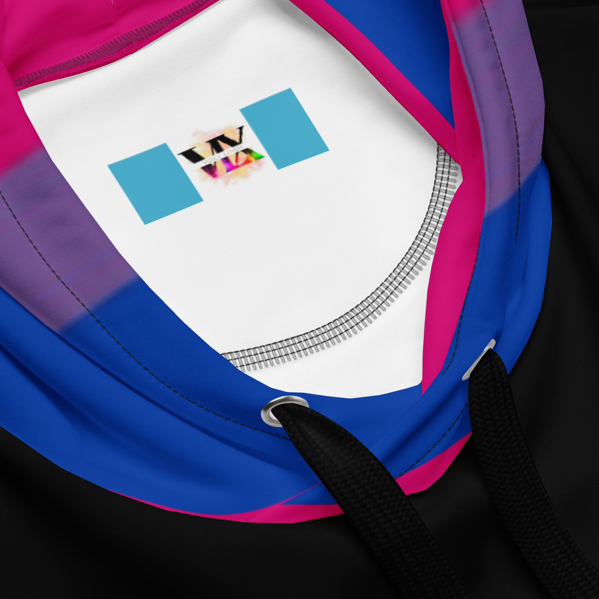 Sudadera con capucha Bandera del Orgullo Bisexual