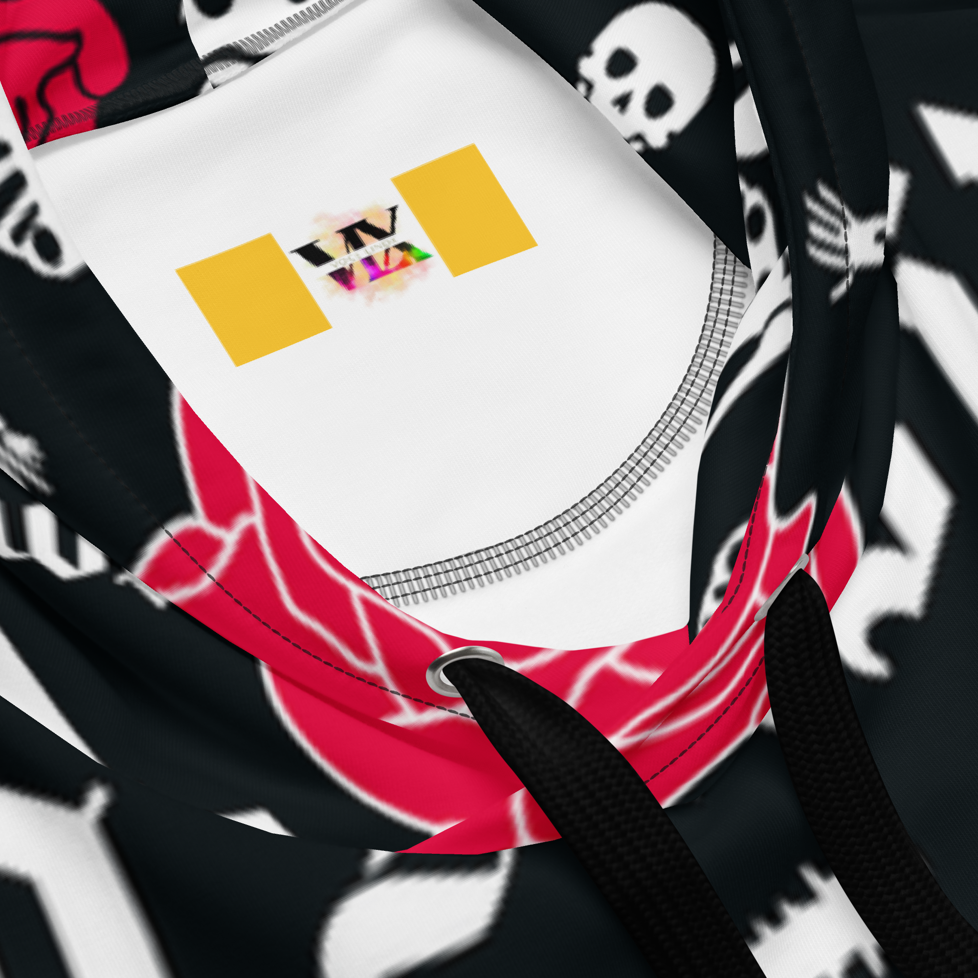 Skull &amp; Flowers Hoodie – “They” Identity Design | Bold &amp; Inclusive