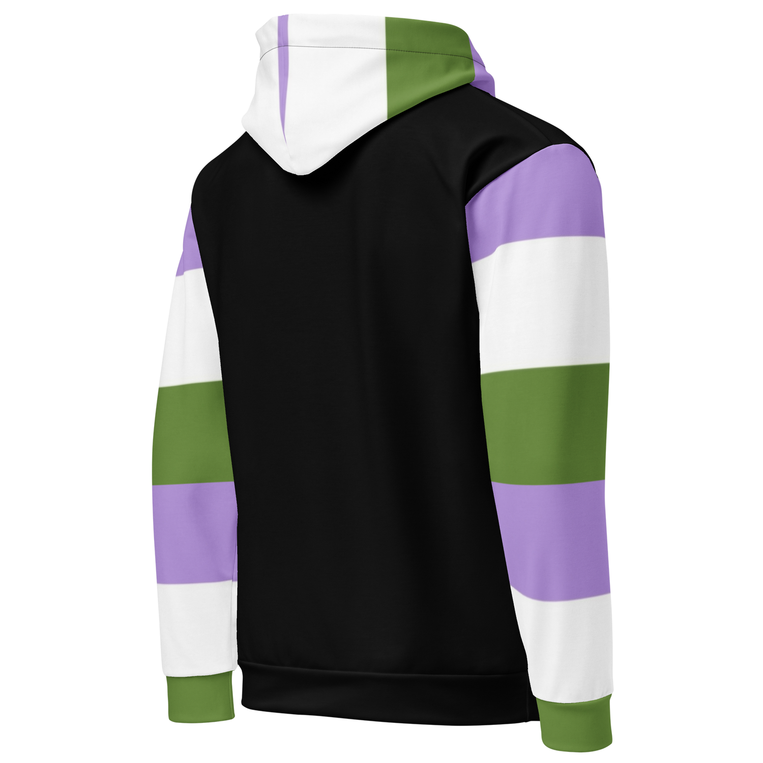 Sudadera con capucha Bandera del orgullo Genderqueer