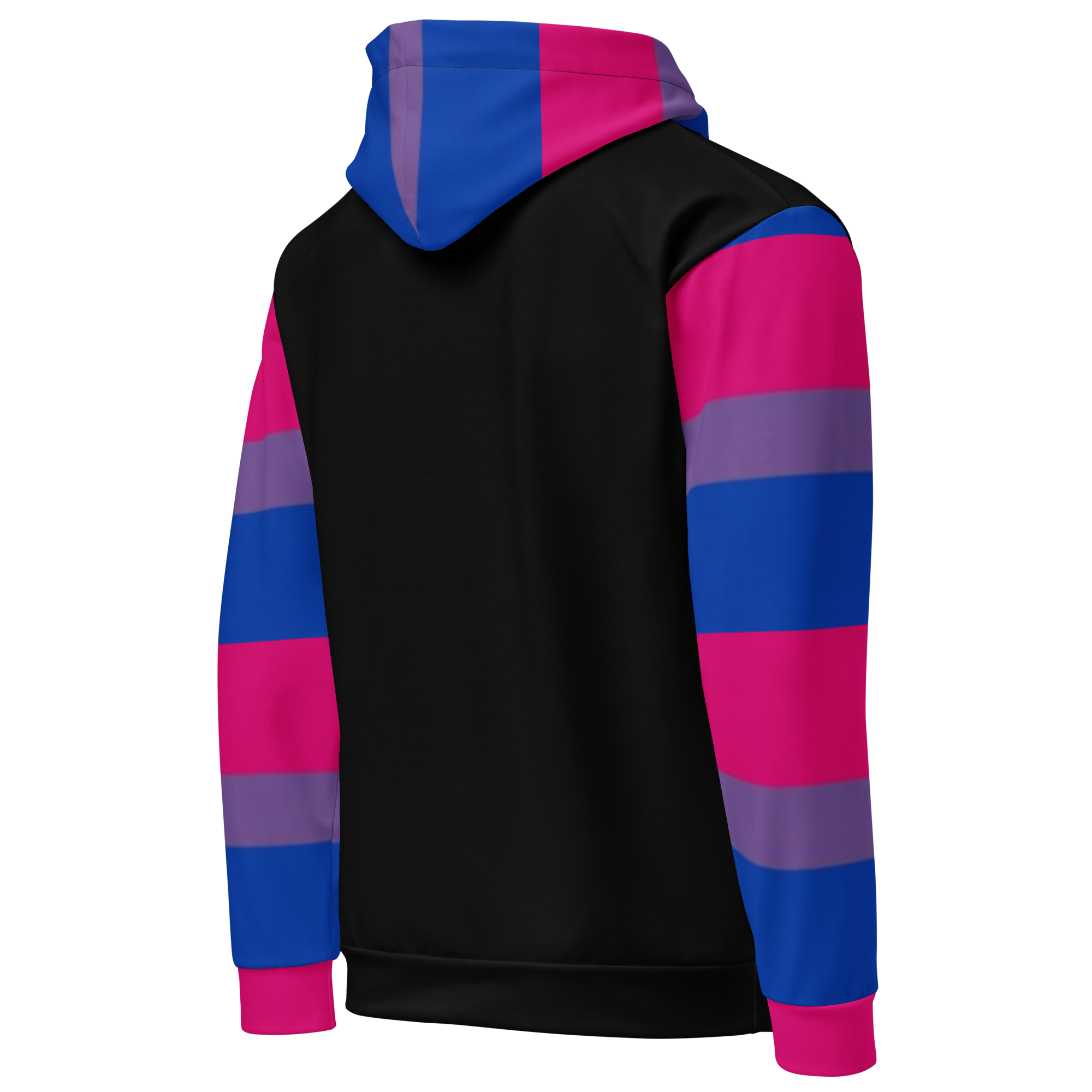 Sudadera con capucha Bandera del Orgullo Bisexual