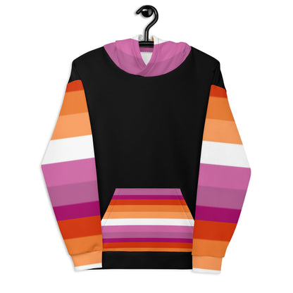 Hoodie – Sapphic Pride Flag | Inclusive Gender-Neutral Pride Hoodie