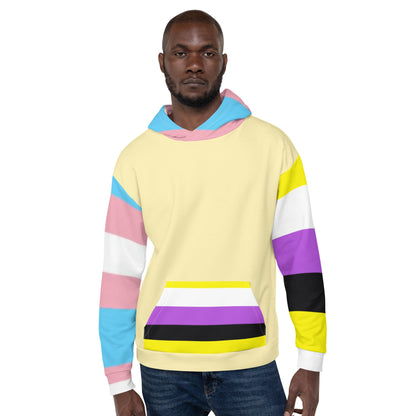Gender &amp; Diverse Identity Pride Hoodie – Inclusive, Bold, and Empowering Design | Voce Lindx