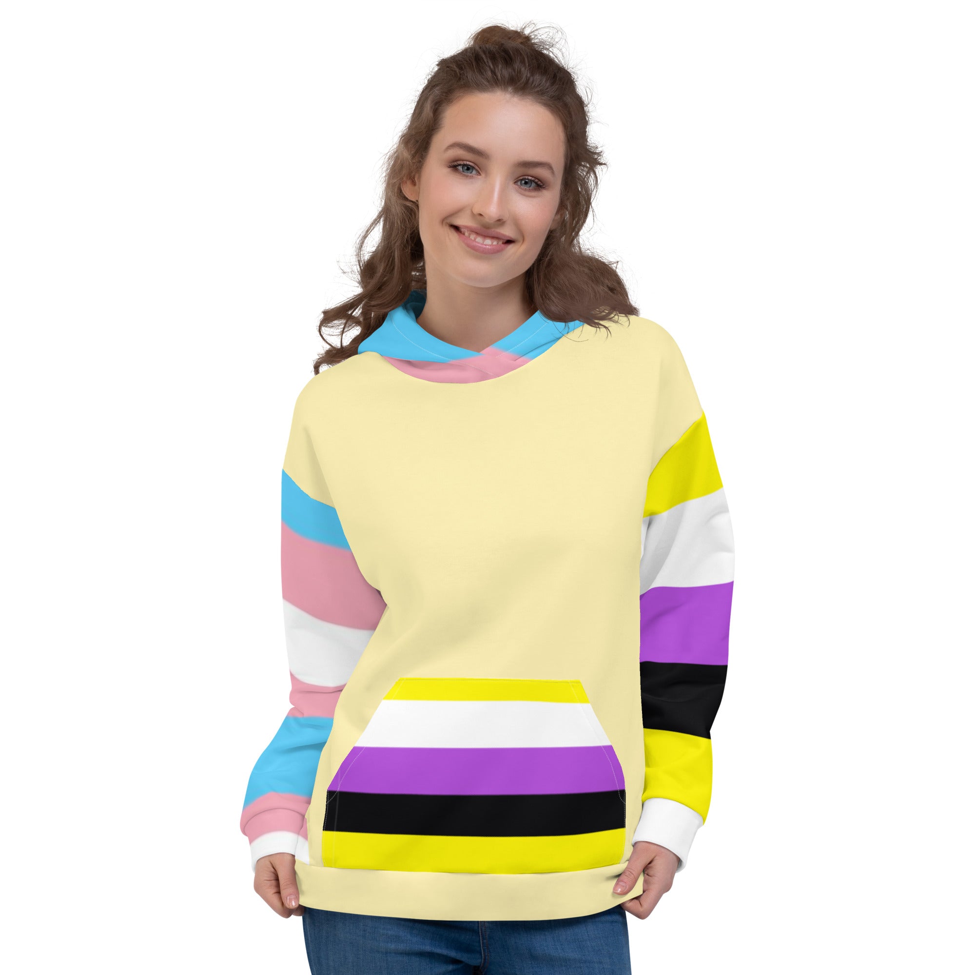 Gender &amp; Diverse Identity Pride Hoodie – Inclusive, Bold, and Empowering Design | Voce Lindx