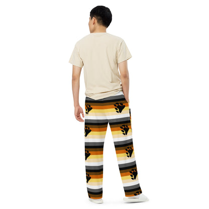 Wide-Leg Pants with Masculine Identity Flag – Bold, Comfortable &amp; Inclusive Fit