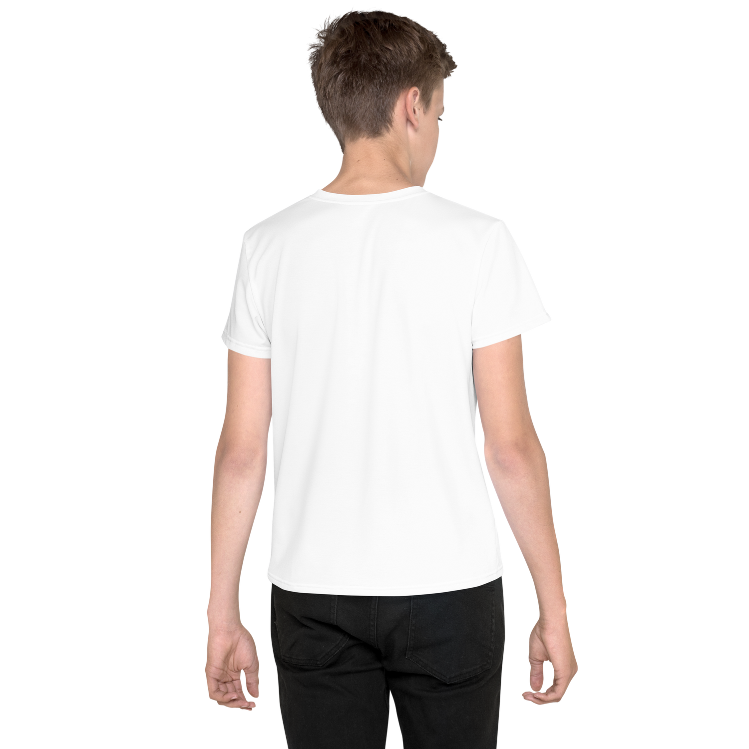 Camiseta juvenil cuello redondo Viuda negra