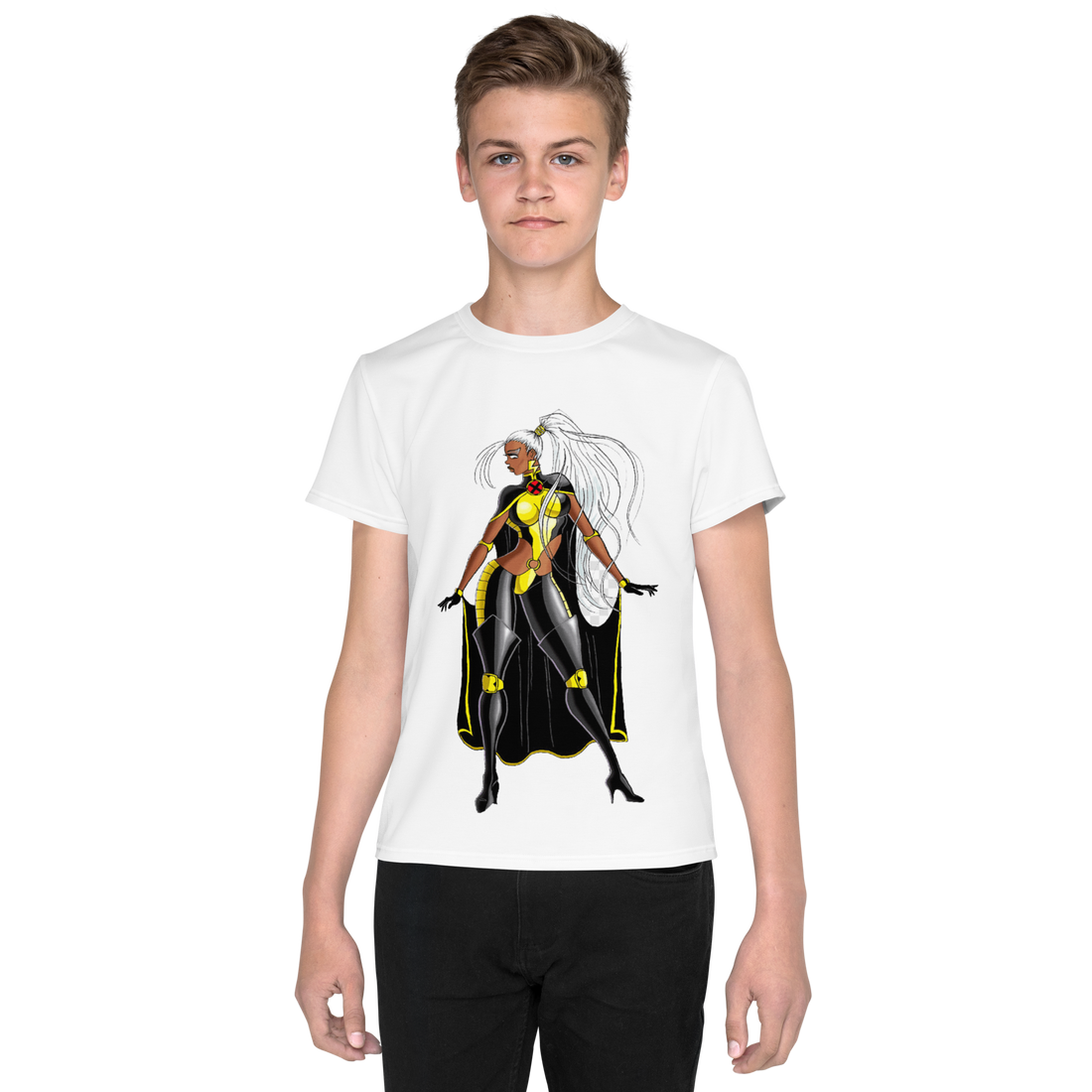 Camiseta juvenil cuello redondo Storm