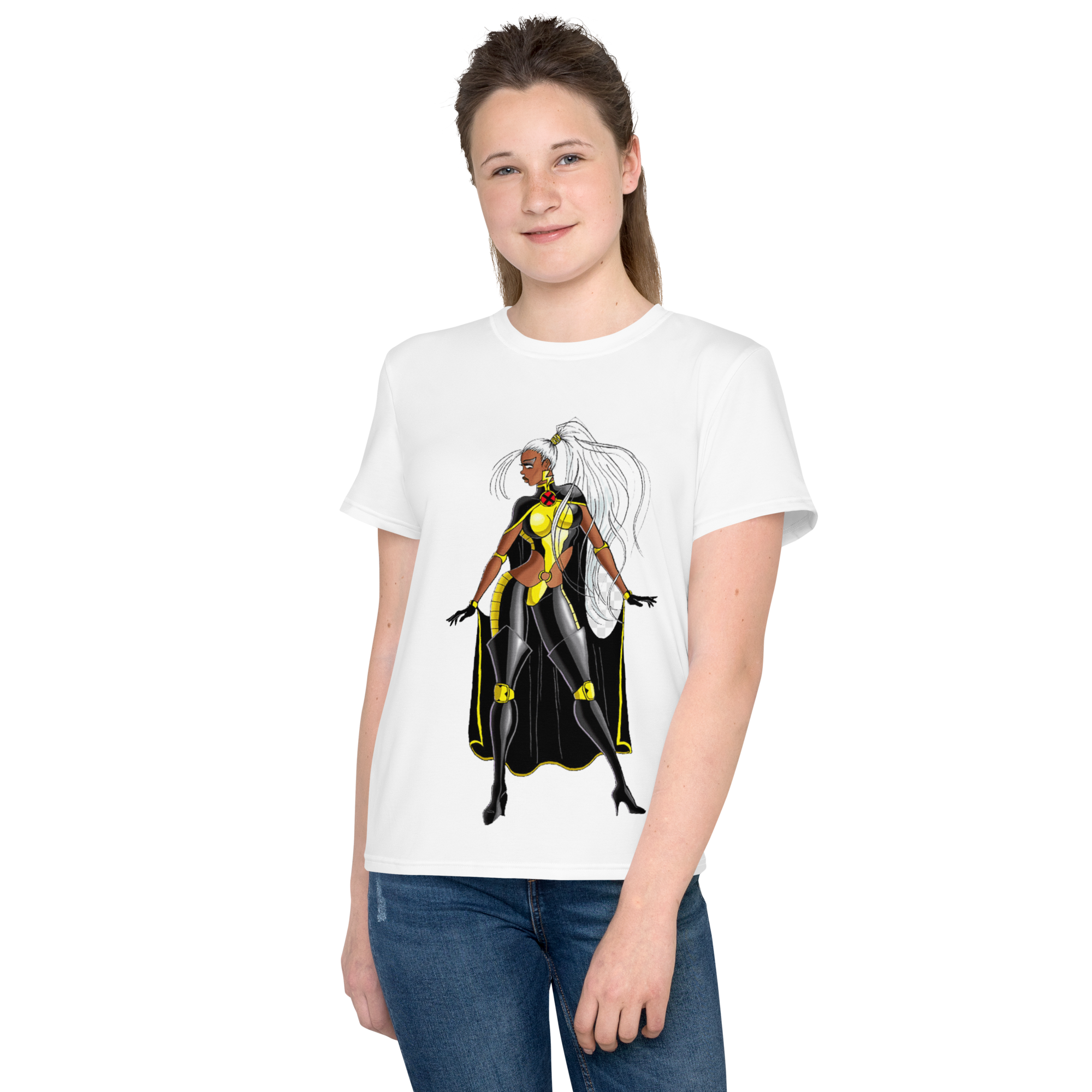 Camiseta juvenil cuello redondo Storm