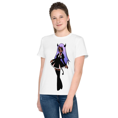 Camiseta juvenil cuello redondo Viuda negra