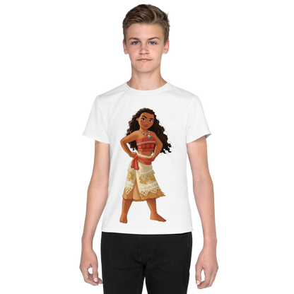Camiseta juvenil cuello redondo Moana