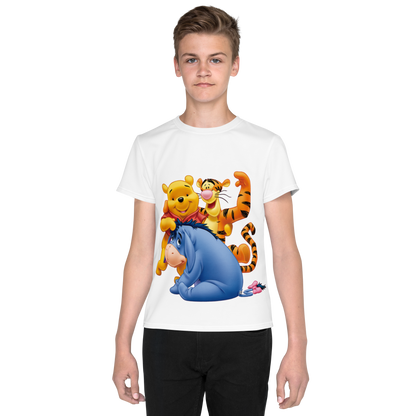 Camiseta juvenil cuello redondo timao y pumba