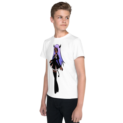 Camiseta juvenil cuello redondo Viuda negra
