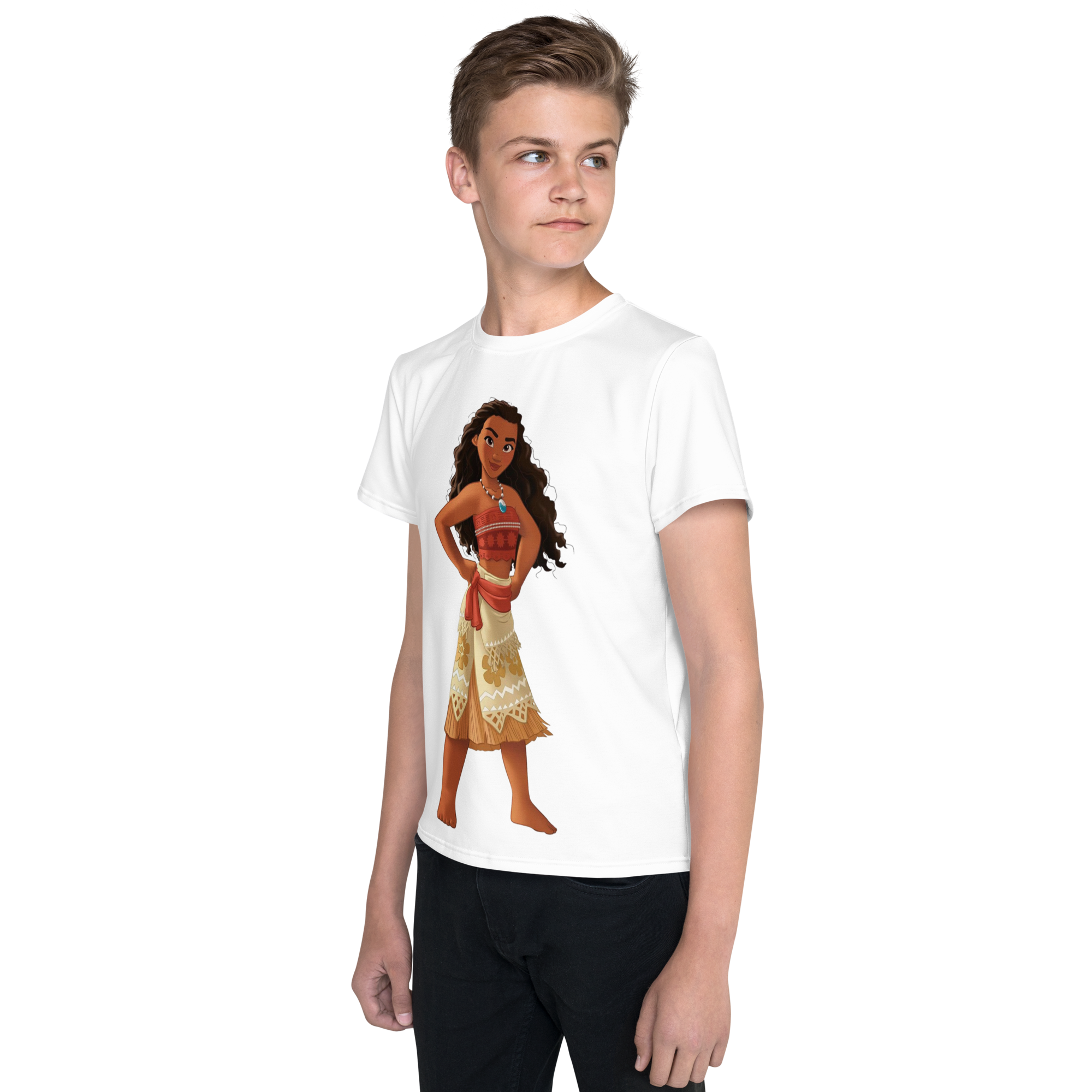 Camiseta juvenil cuello redondo Moana