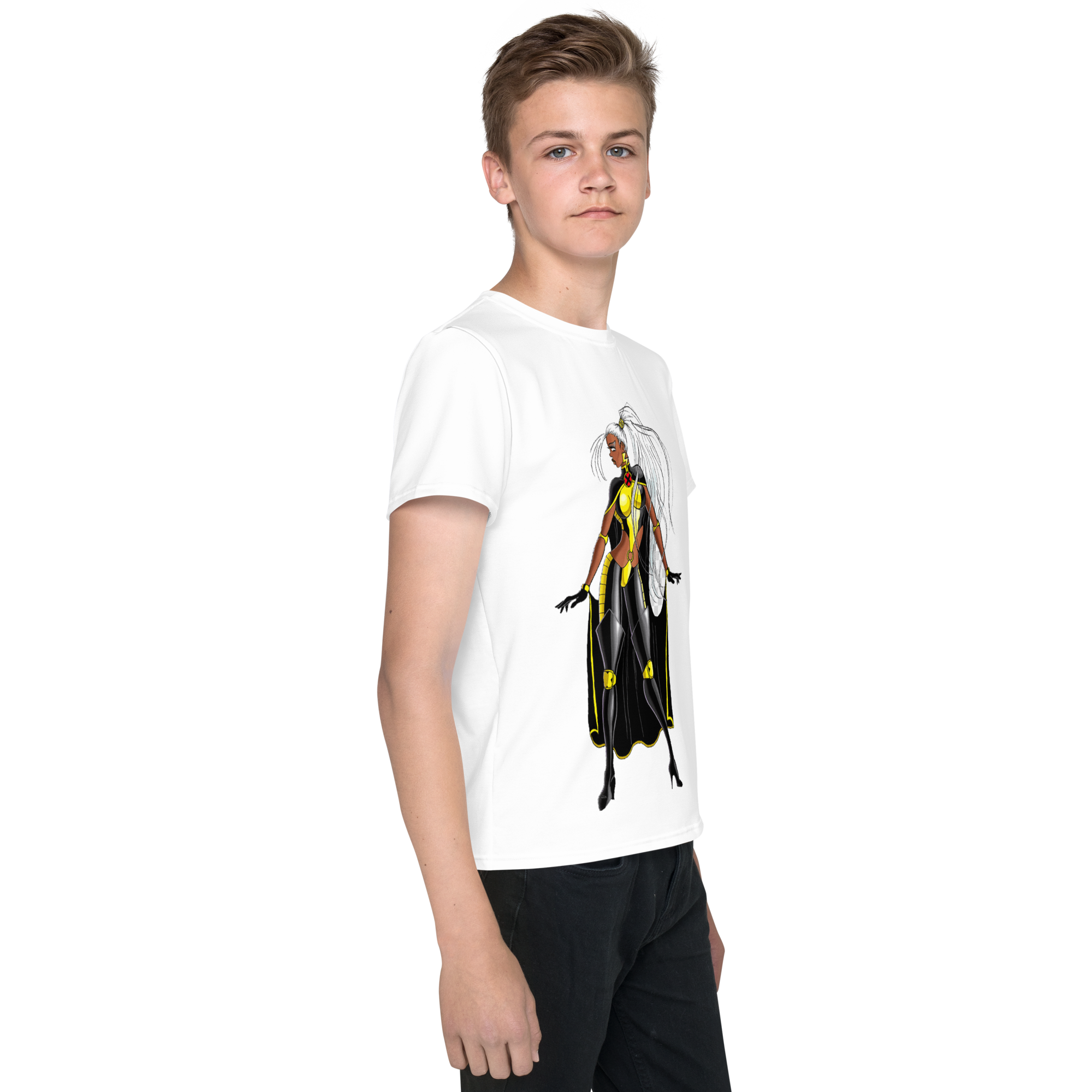 Camiseta juvenil cuello redondo Storm