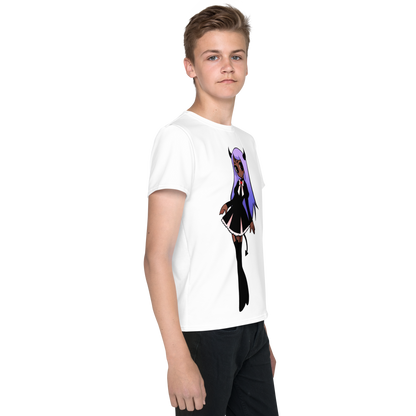 Camiseta juvenil cuello redondo Viuda negra