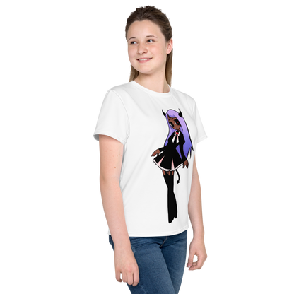 Camiseta juvenil cuello redondo Viuda negra