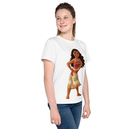 Camiseta juvenil cuello redondo Moana