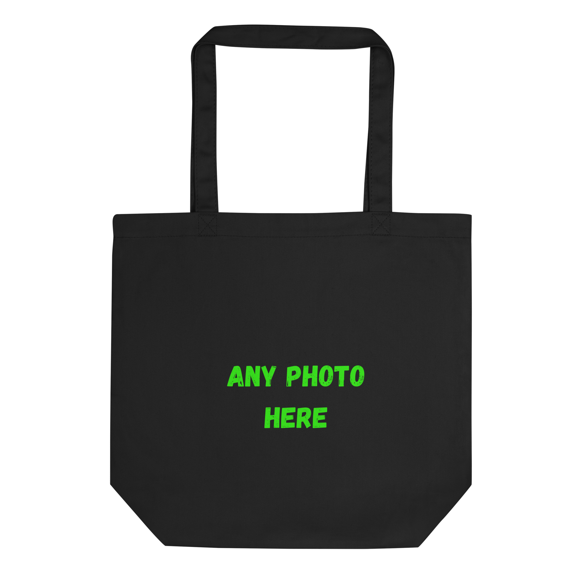 VOCE LINDX Eco Tote Bag – Upload Your Photo or Design – Reusable Cotton Canvas Shopper