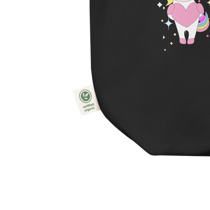 Eco Tote Bag – “Call Me They/Them” Pronoun Print | Organic Cotton Reusable Bag | Voce Lindx