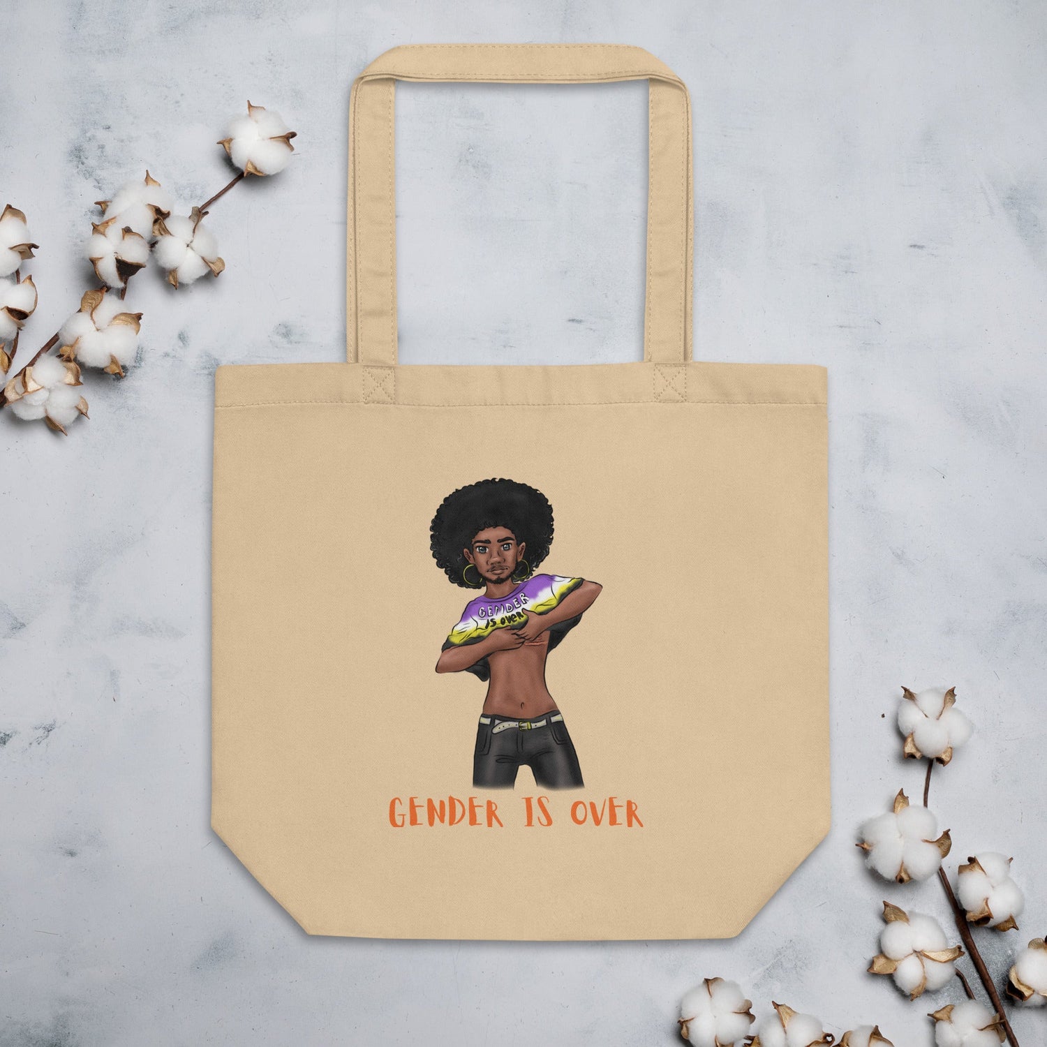 Eco Tote Bag – Gender Identity Diverse Identity | Inclusive Gender-Neutral Reusable Bag