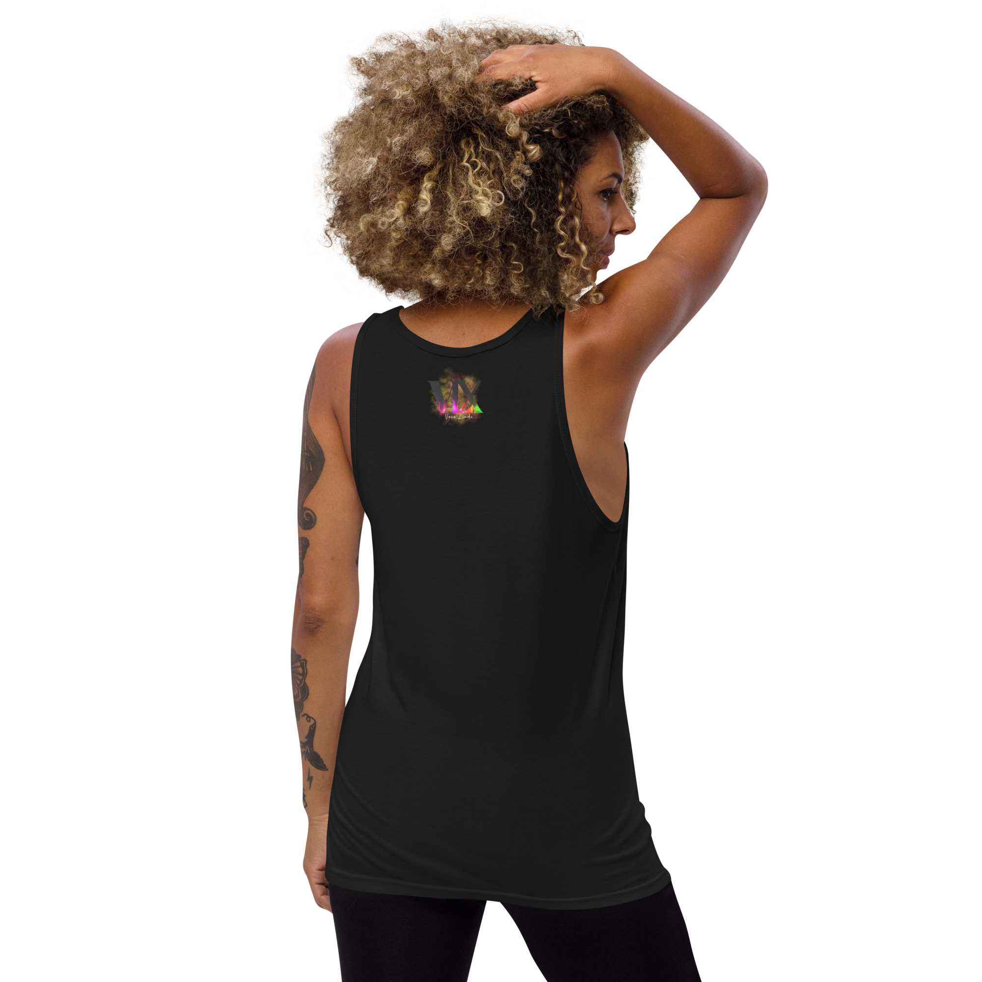 VOCE LINDX Classic Cotton Tank Top – 100 % Combed &amp; Ring‑Spun Cotton – Soft Staple Vest