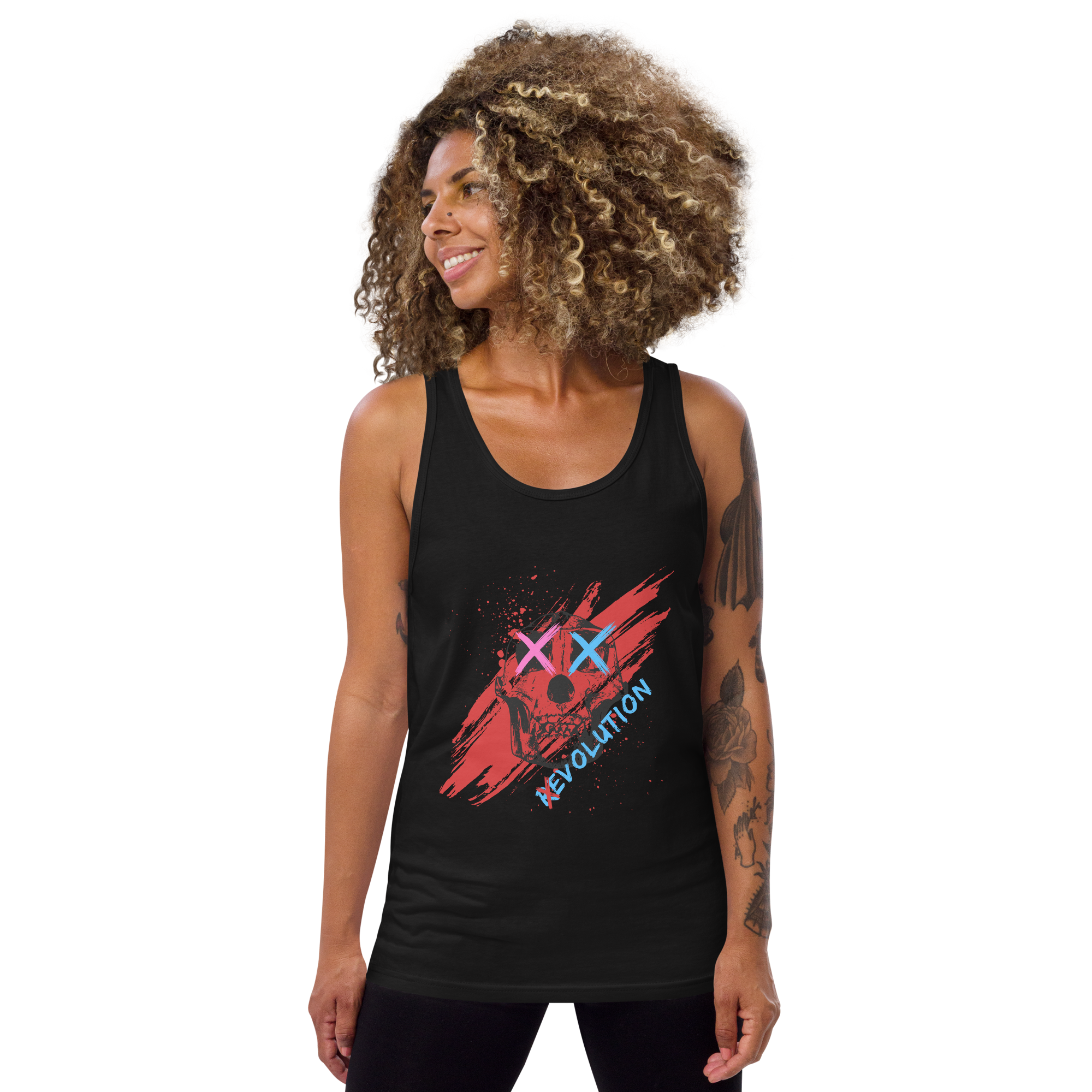 VOCE LINDX Classic Cotton Tank Top – 100 % Combed &amp; Ring‑Spun Cotton – Soft Staple Vest