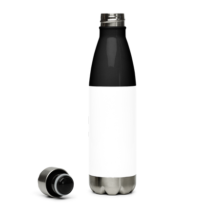 Botella de agua de acero inoxidable Bandera recta de aliado