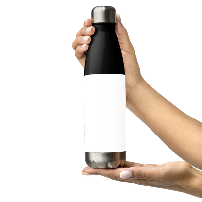 Botella de agua de acero inoxidable Bandera recta de aliado