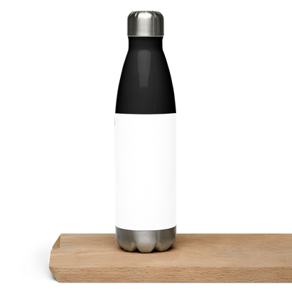 Botella de agua de acero inoxidable Bandera recta de aliado