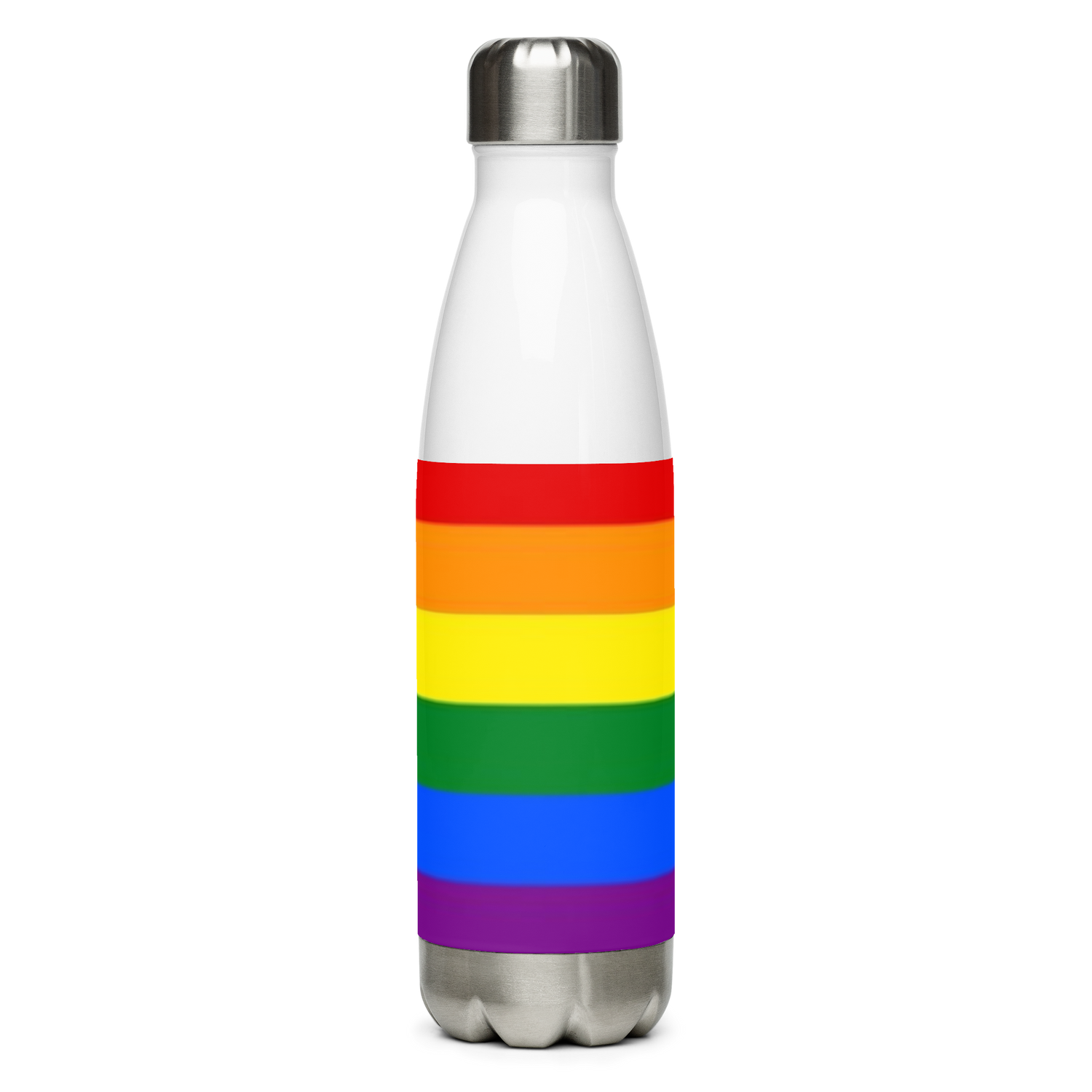 Botella de Agua de Acero Inoxidable LGBTQIA+ 6 colores