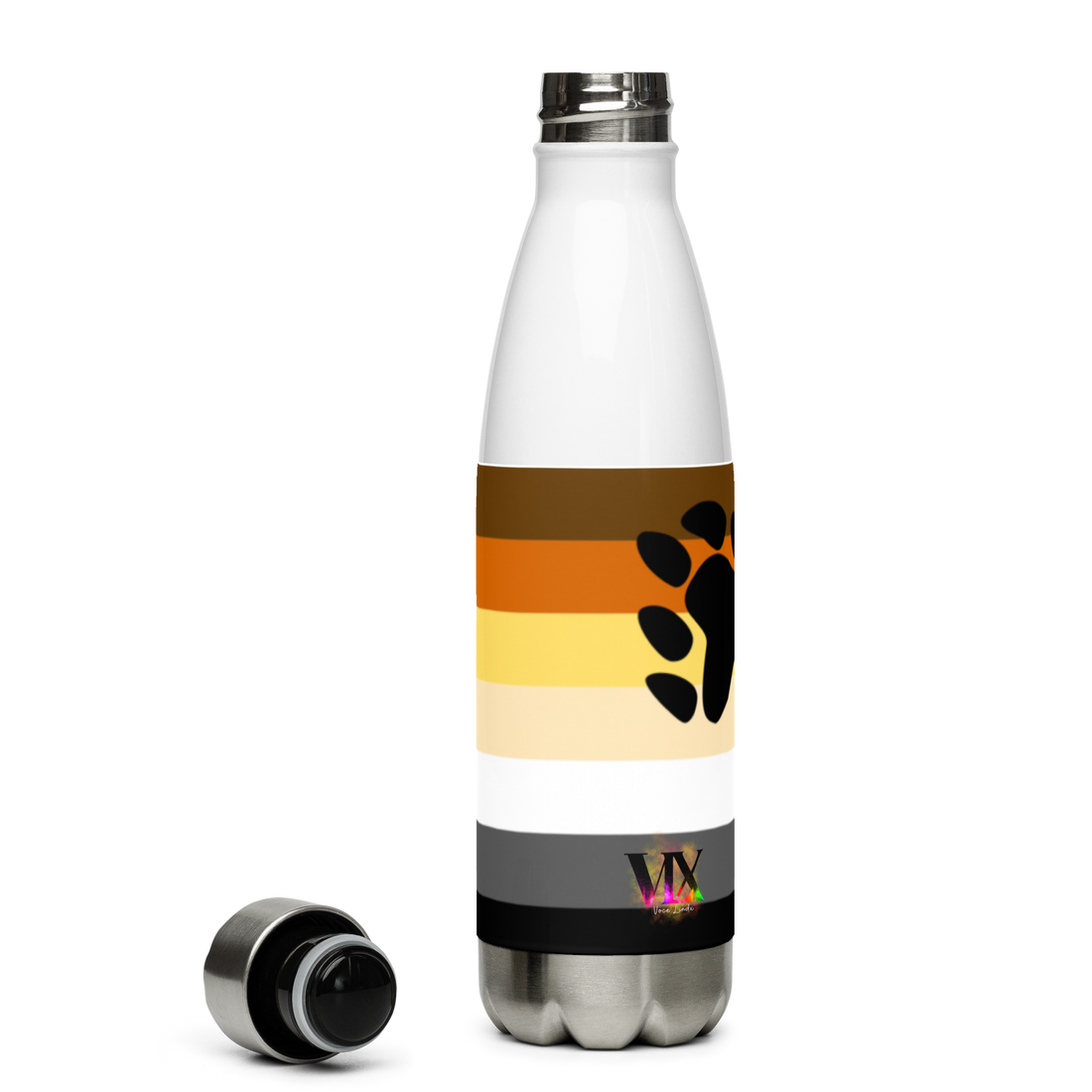 Botella de agua de acero inoxidable Orgullo del oso
