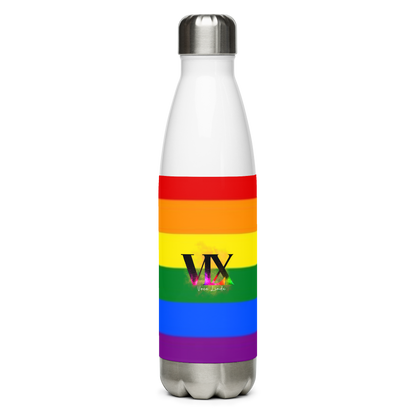 Botella de Agua de Acero Inoxidable LGBTQIA+ 6 colores
