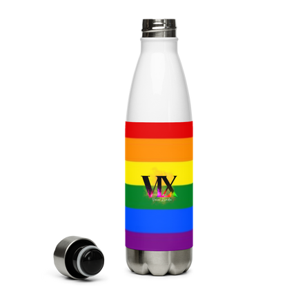 Botella de Agua de Acero Inoxidable LGBTQIA+ 6 colores